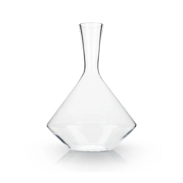 Angled Crystal Wine Decanter