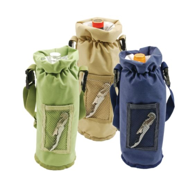 Insulated wine bag w/ opener