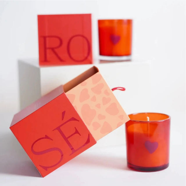 Rewined Rose Candle 5.5