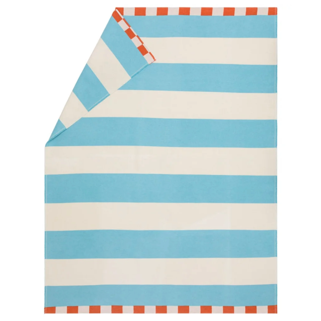 Luca Throw Milano Stripes Blue