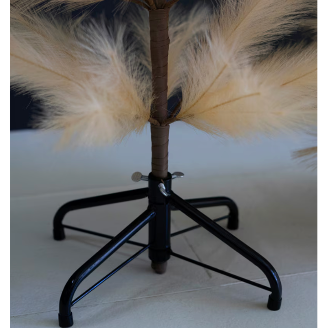 Faux Pampas Christmas Tree (Small)