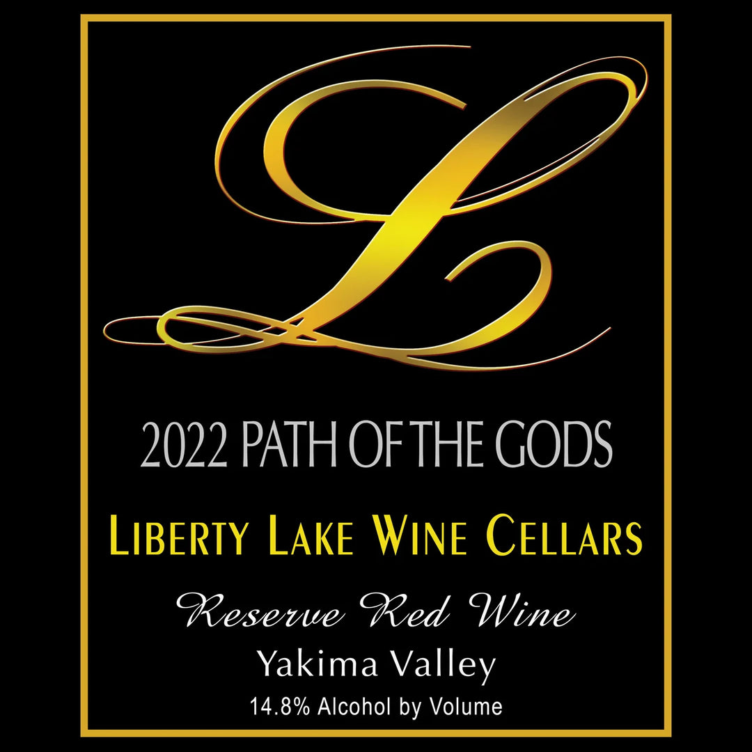 Liberty Lake Wine Cellars Path of the Gods Reserve 2022