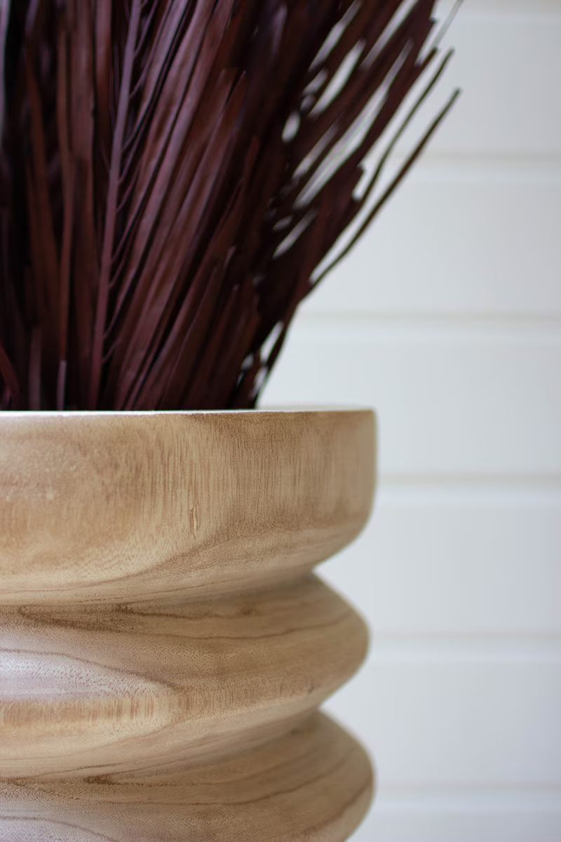 Natural Wood Stool/Planter