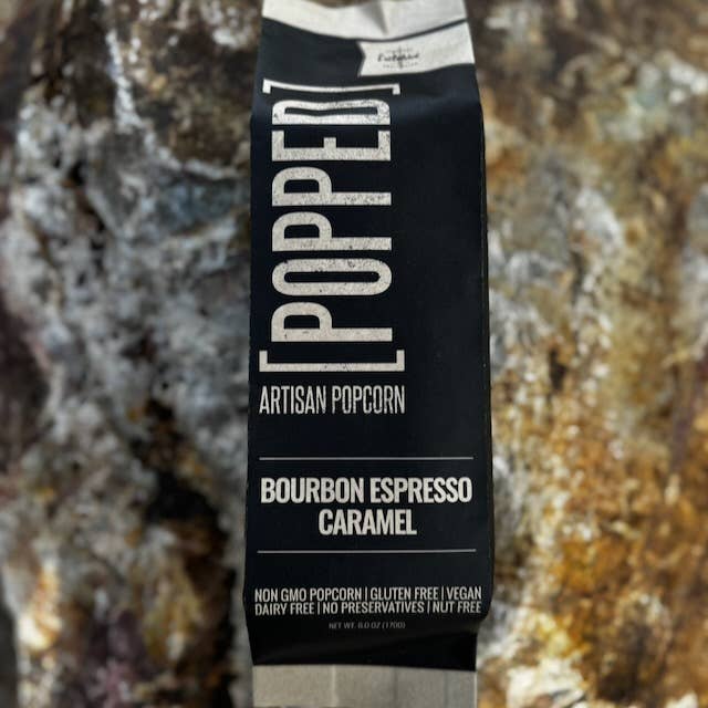 Bourbon Espresso Caramel Artisan Popcorn