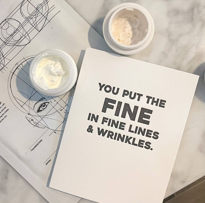 Fine Lines - Birthday Card