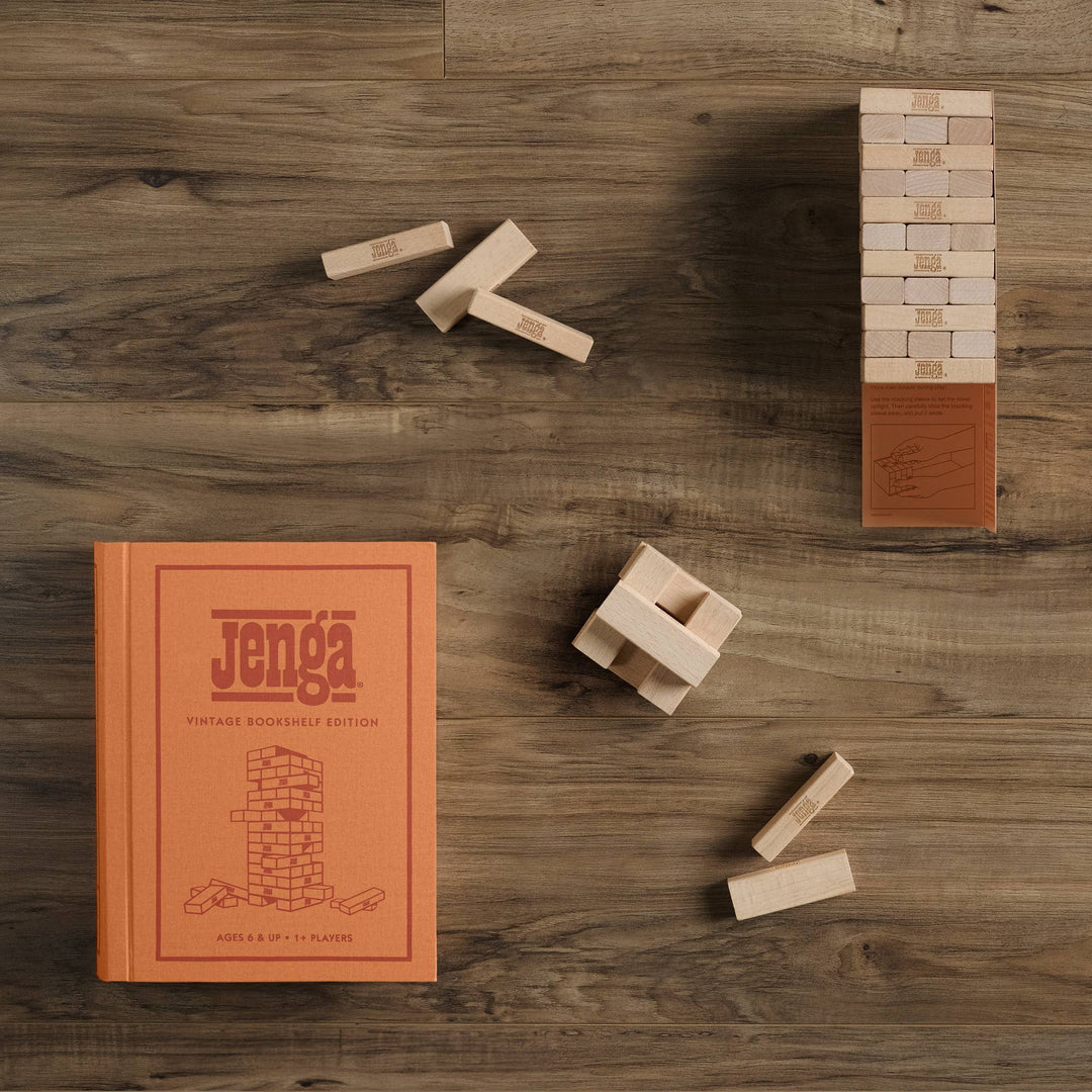 4-Pack Vintage Bookshelf Assortment of Classic Board Games