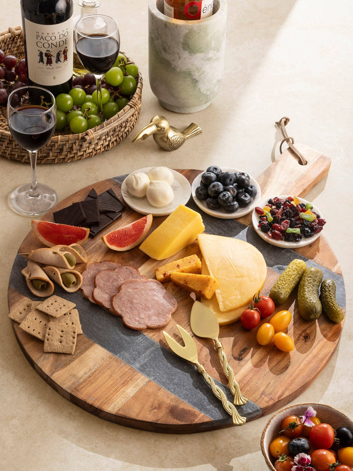 Mandawa Cutting Board: Gray / 19"