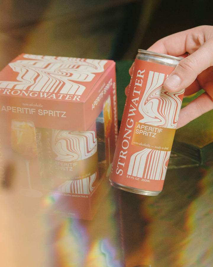 Strongwater Sparkling Aperitif - Aperol Spritz Mocktail (non-alcoholic)