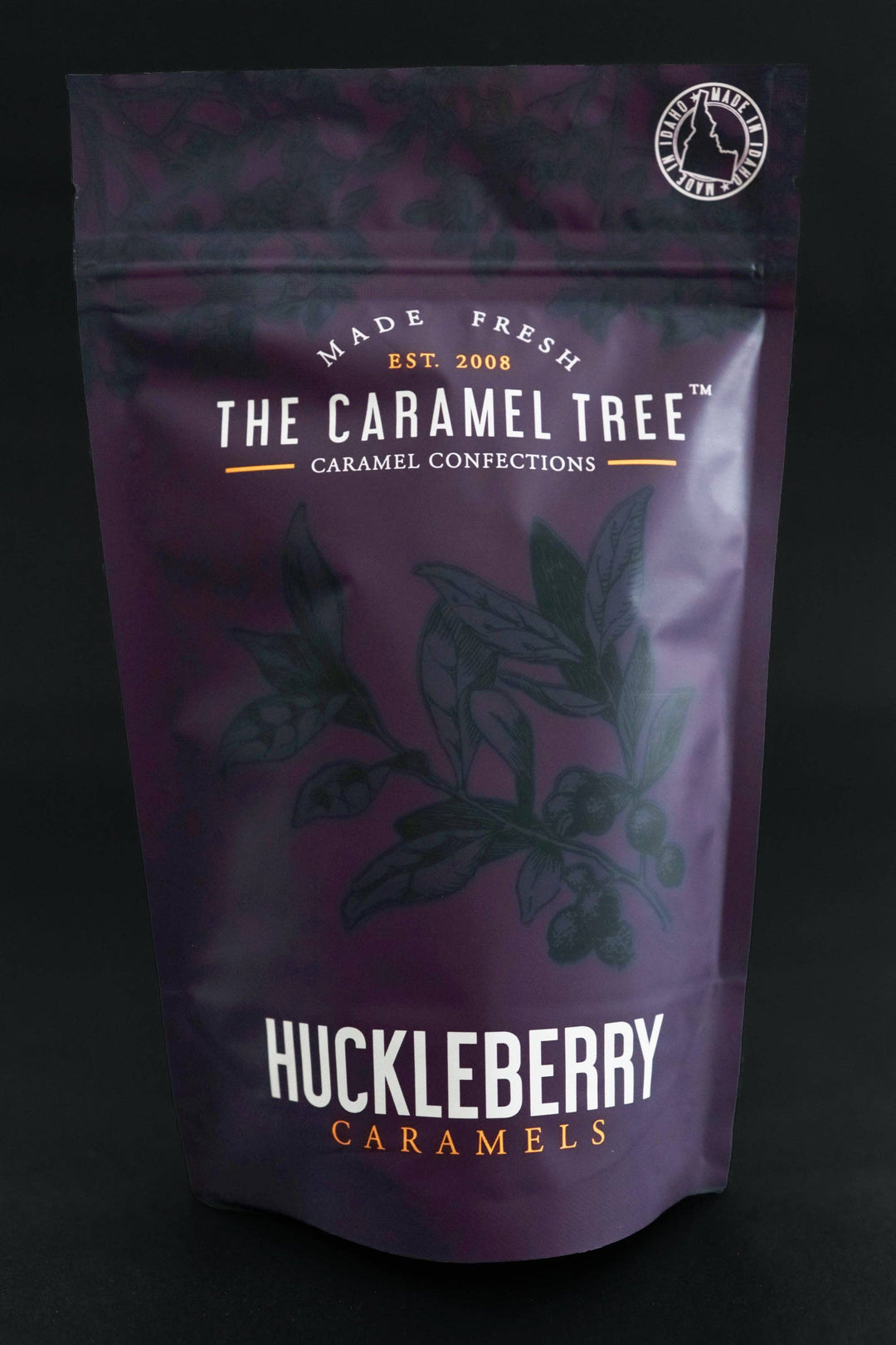 Huckleberry Caramel Pouch 8oz