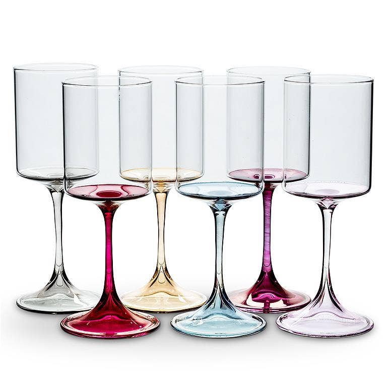 Slender Wine Glass - 6 Assorted: Flute (6oz)