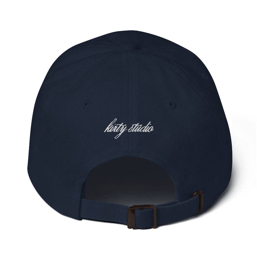 'Champagne Crew' Hat: Something Blue