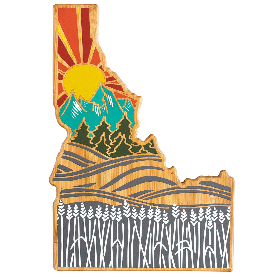 Idaho Cutting Board with Artwork by Summer Stokes