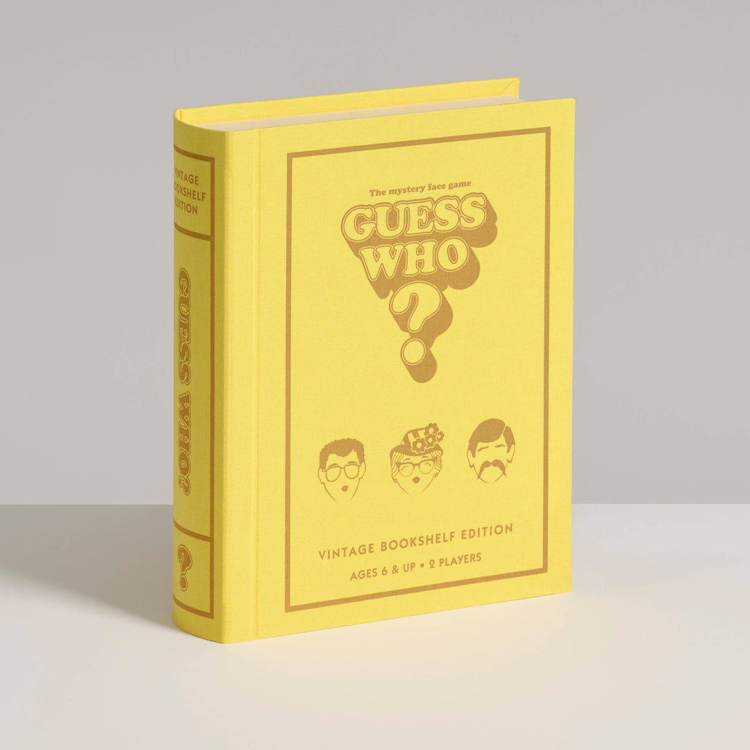 Vintage Bookshelf Edition Guess Who? Game