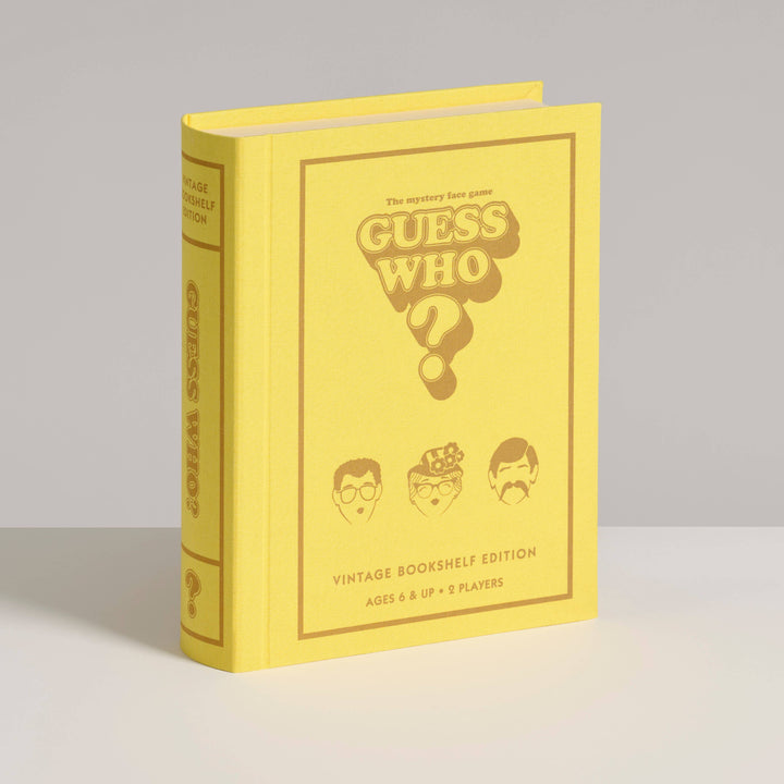 Vintage Bookshelf Edition Guess Who? Game