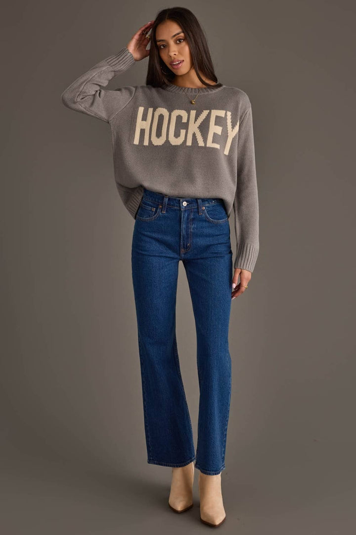 Gray Hockey Sweater
