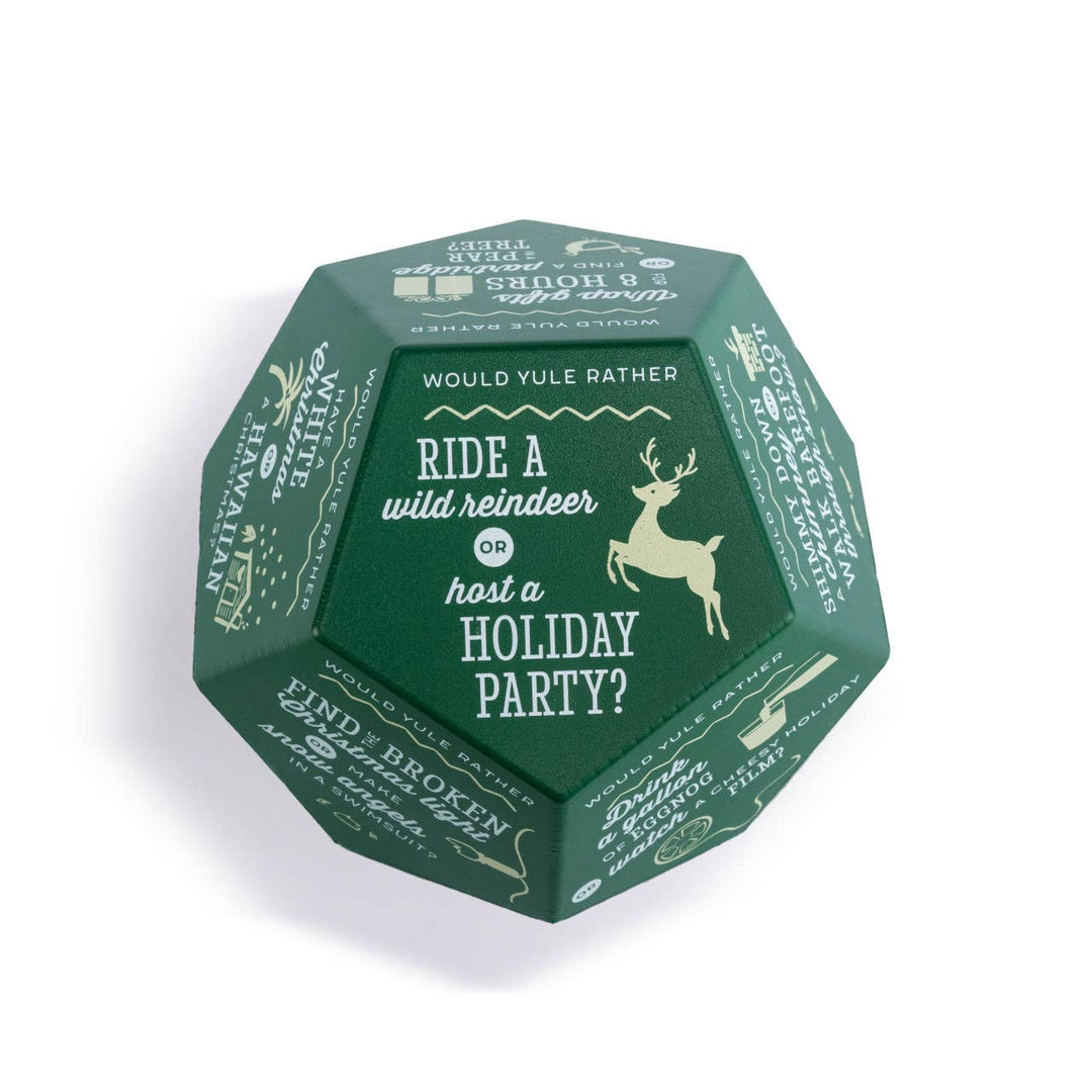 Would Yule Rather 12-Sided Foam Dice