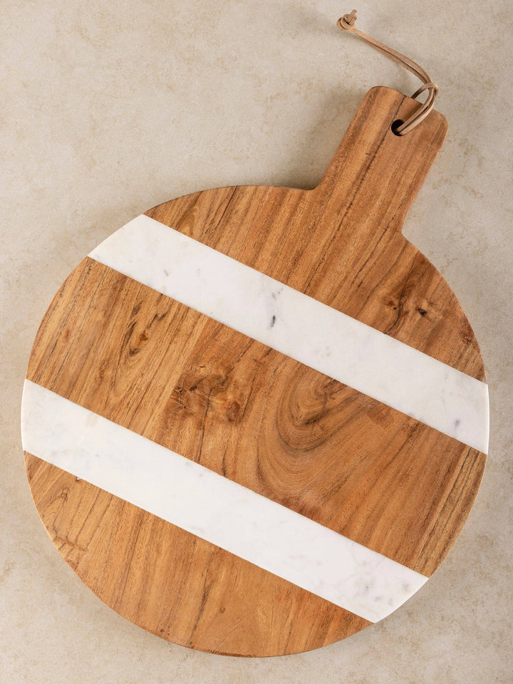 Mandawa Cutting Board: Gray / 19"