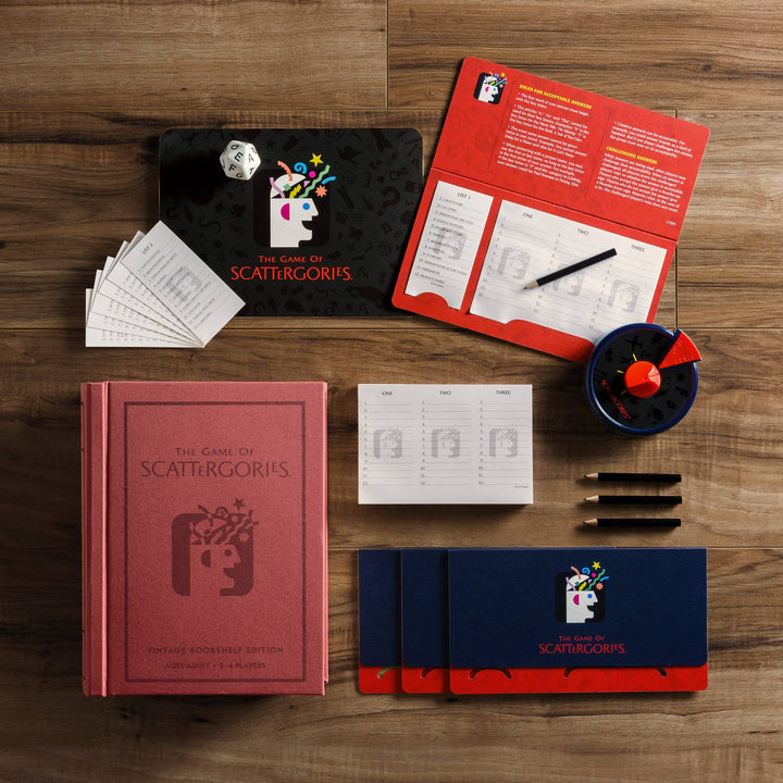 Vintage Bookshelf Edition Scattergories
