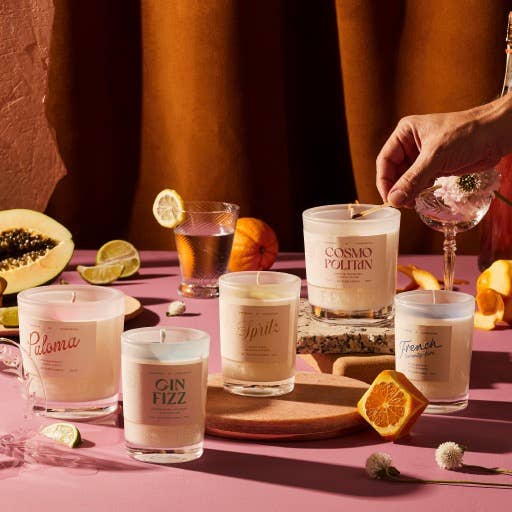 Rewined Paloma Pebble and Pear Candle 10 oz