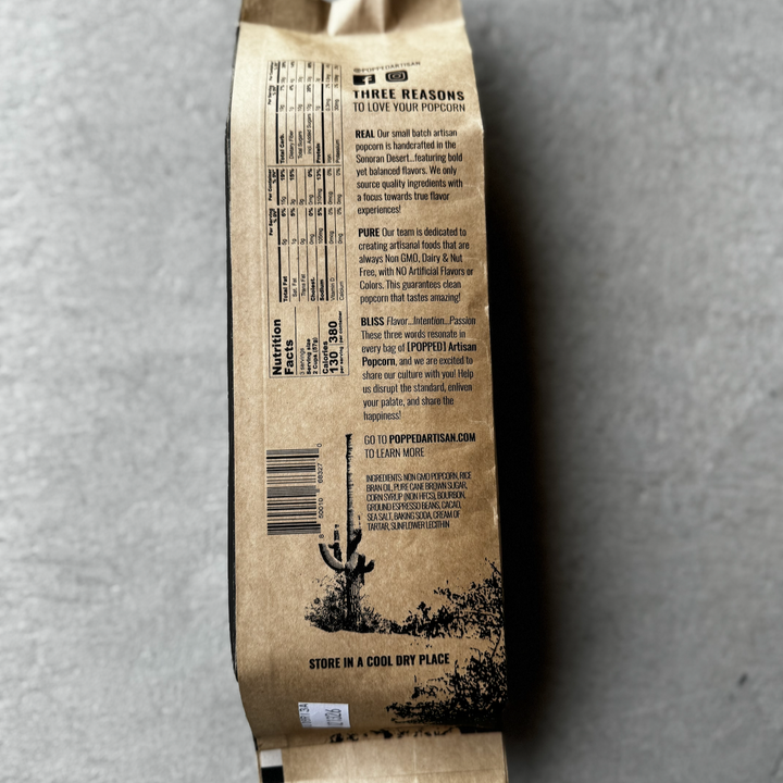 Bourbon Espresso Caramel Artisan Popcorn