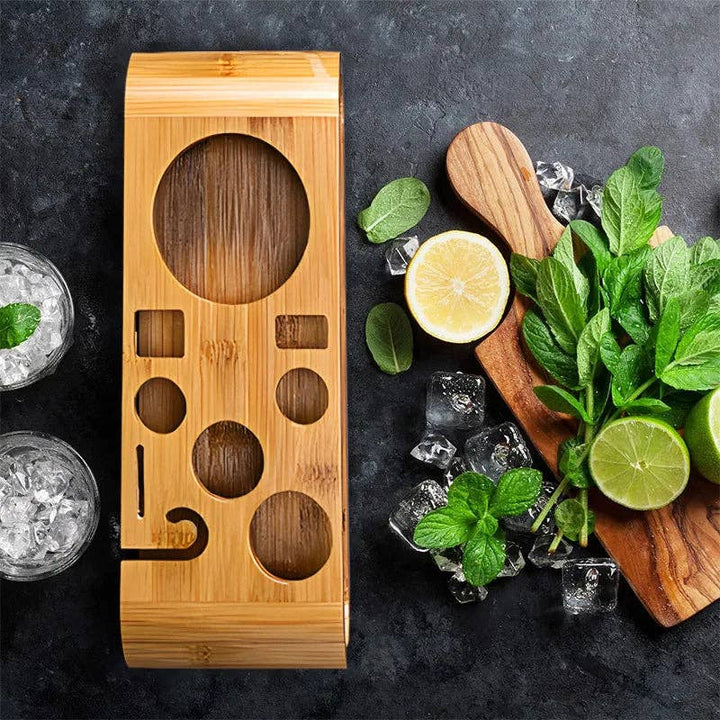10-piece Cocktail Bar Set: Gunmetal Black