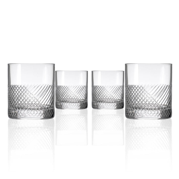 Bourbon Street On The Rocks Glass 11oz: Set of 2
