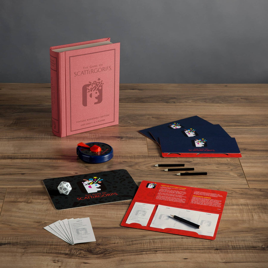 Vintage Bookshelf Edition Scattergories