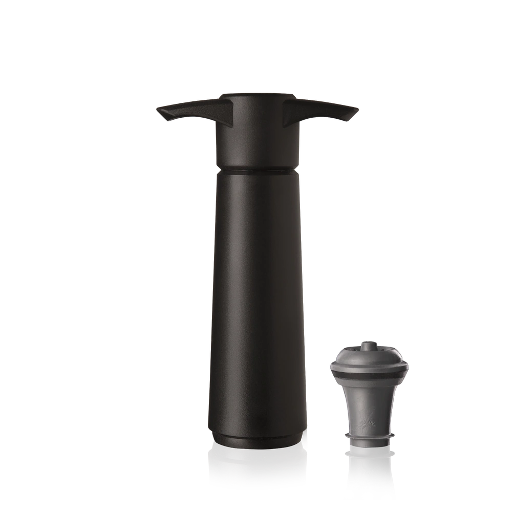 Original Wine Saver Black with 1 stopper