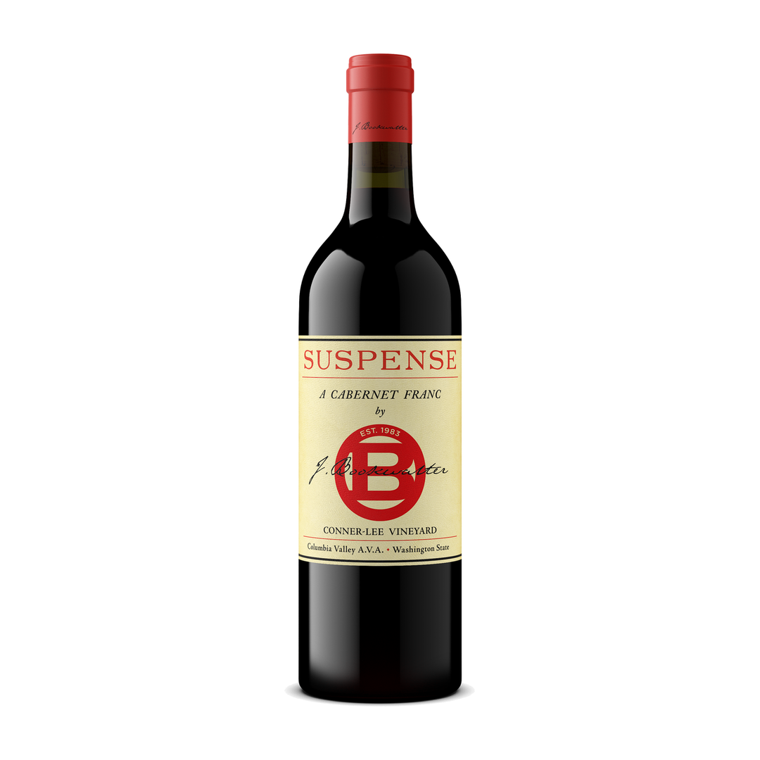 J. Bookwalter Suspense Cabernet Franc bottle