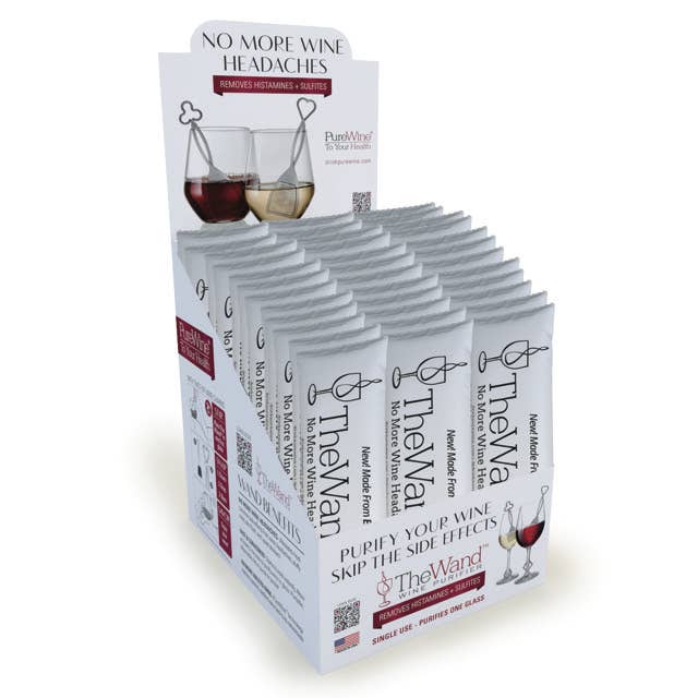 Wine Purifier, Wine Wand Singles, Eco-White