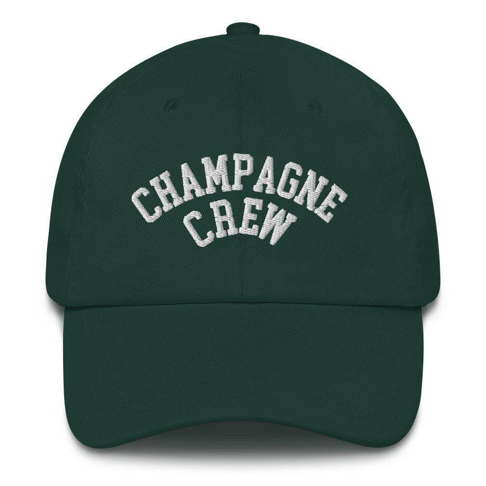 'Champagne Crew' Hat: Something Blue
