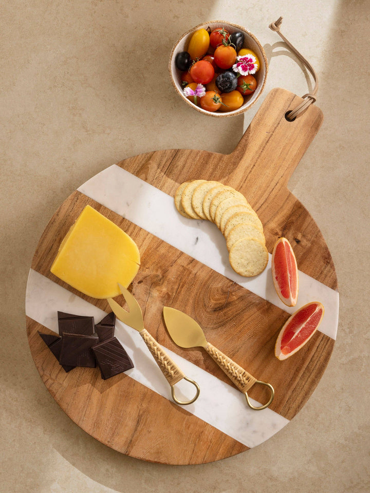 Mandawa Cutting Board: Gray / 19"