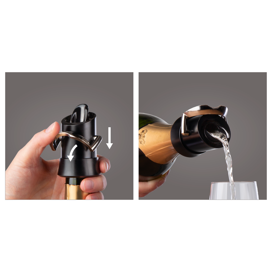 Champagne Stopper and Server