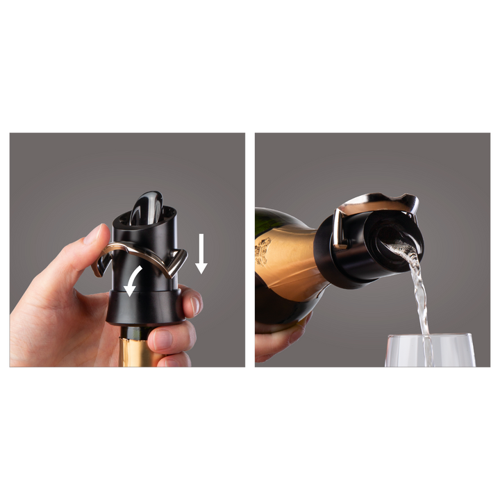 Champagne Stopper and Server