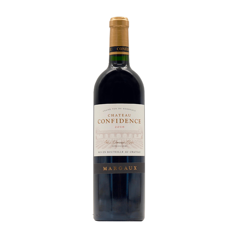 Château Confidence de Margaux 2018 bottle