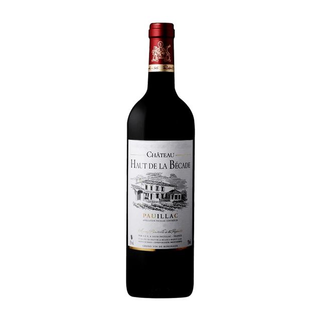 Chateau Haut de la Becade Pauillac bottle