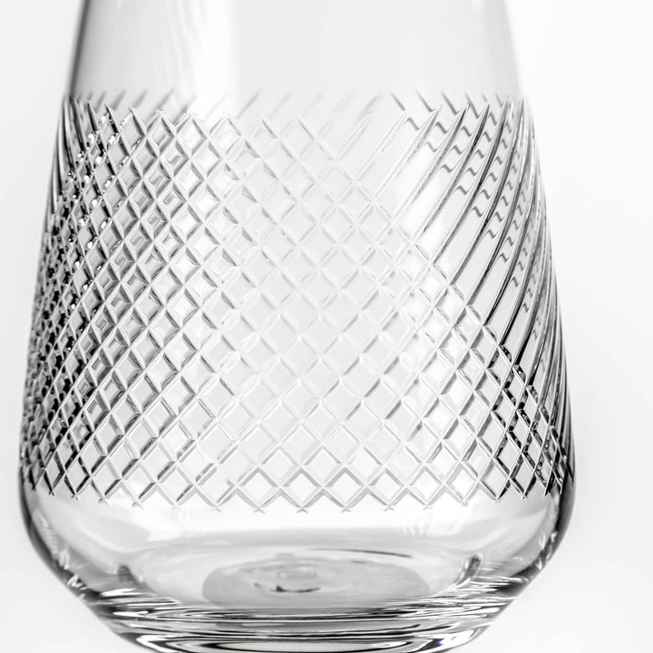 Bourbon Street 15.75oz Stemless Wine Glass: Set of 2