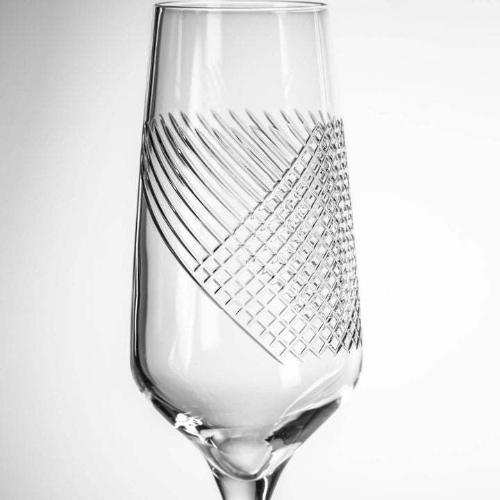 Bourbon Street Champagne Flute 8oz: Case of 4