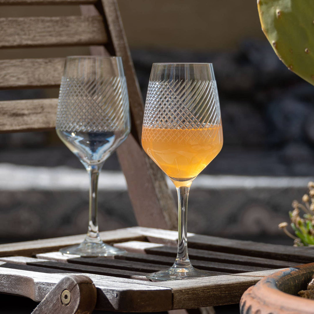 Bourbon Street White Wine Glass 10.75oz Set of 2