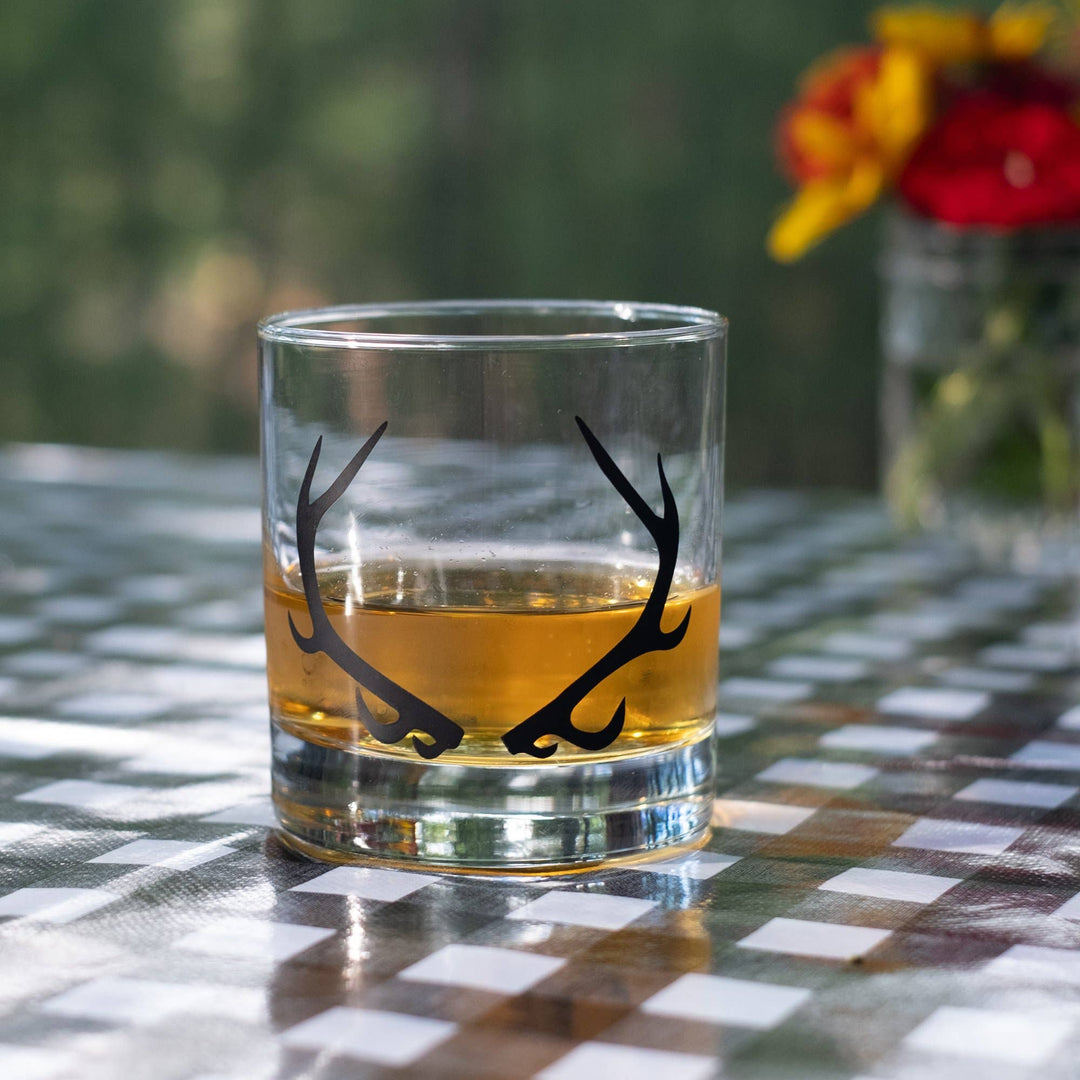 Antler Glassware, Matte Black: Rocks Glass 11 oz