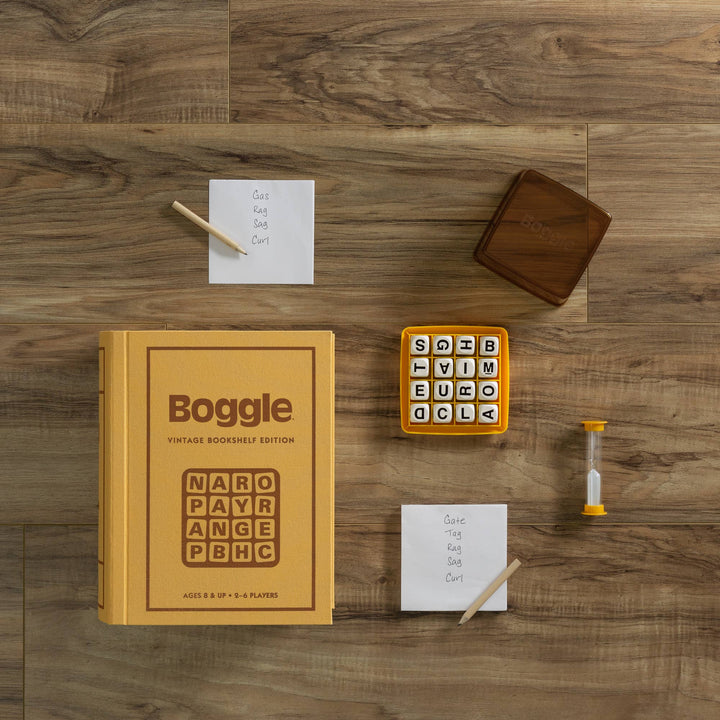 Vintage Bookshelf Edition Boggle