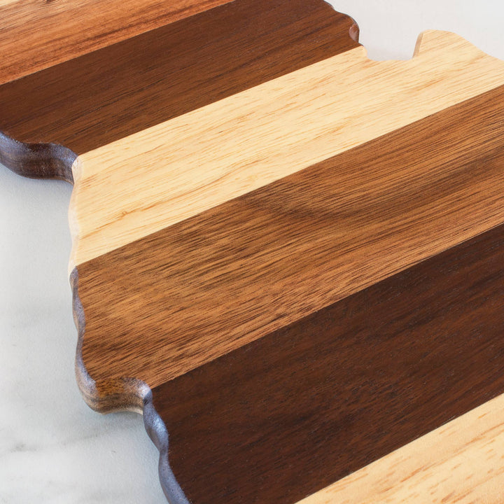 Rock & Branch Shiplap Series Idaho Serving Board