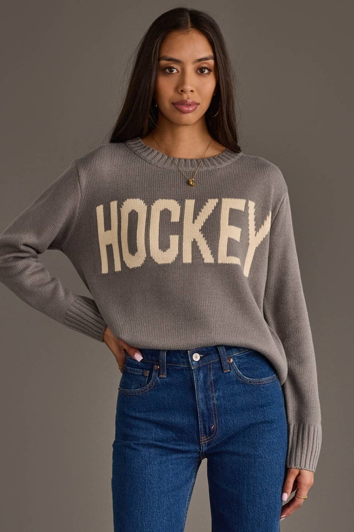 Gray Hockey Sweater