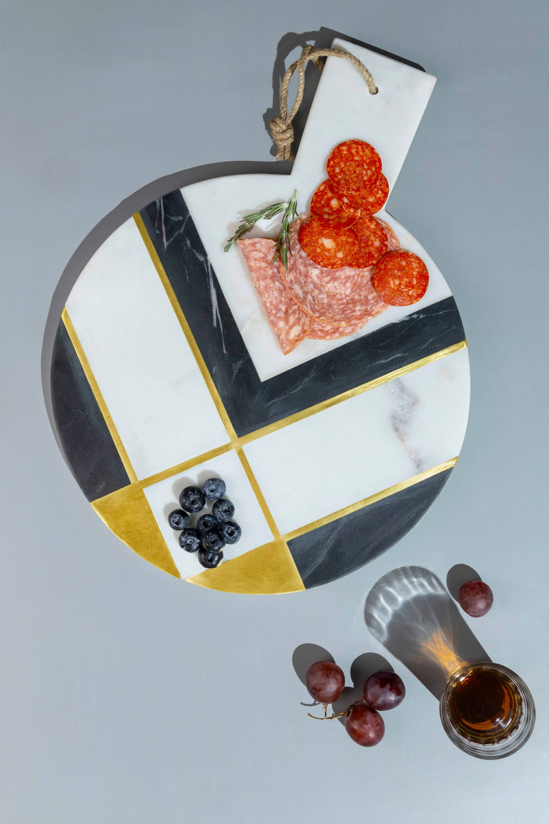Campania Marble Cheese Board - 16" L x 12" W