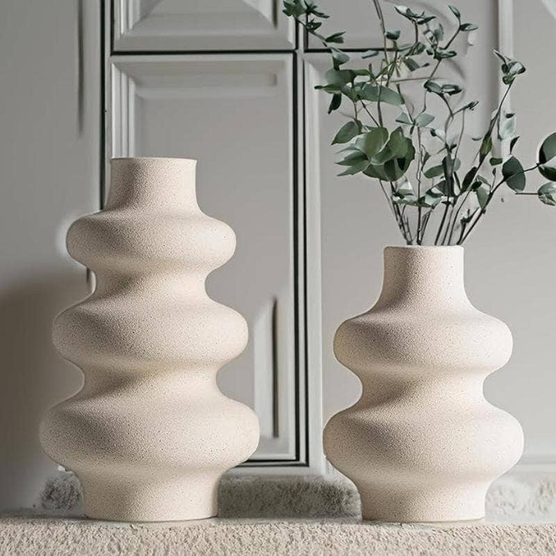 Rippled Vase 6"