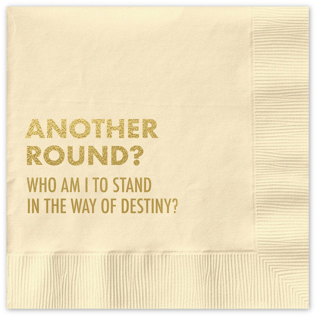 Another Round Cocktail Napkin