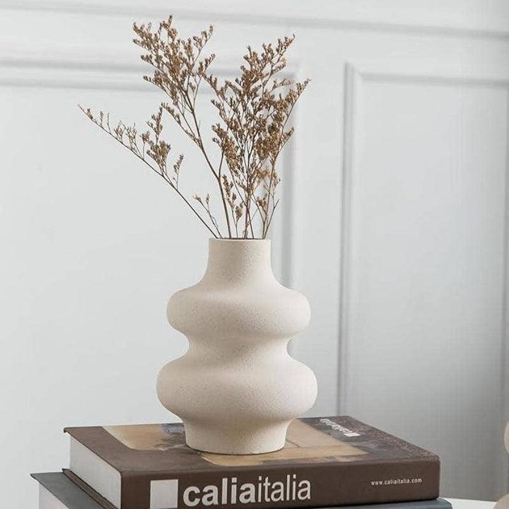 Rippled Vase 6"