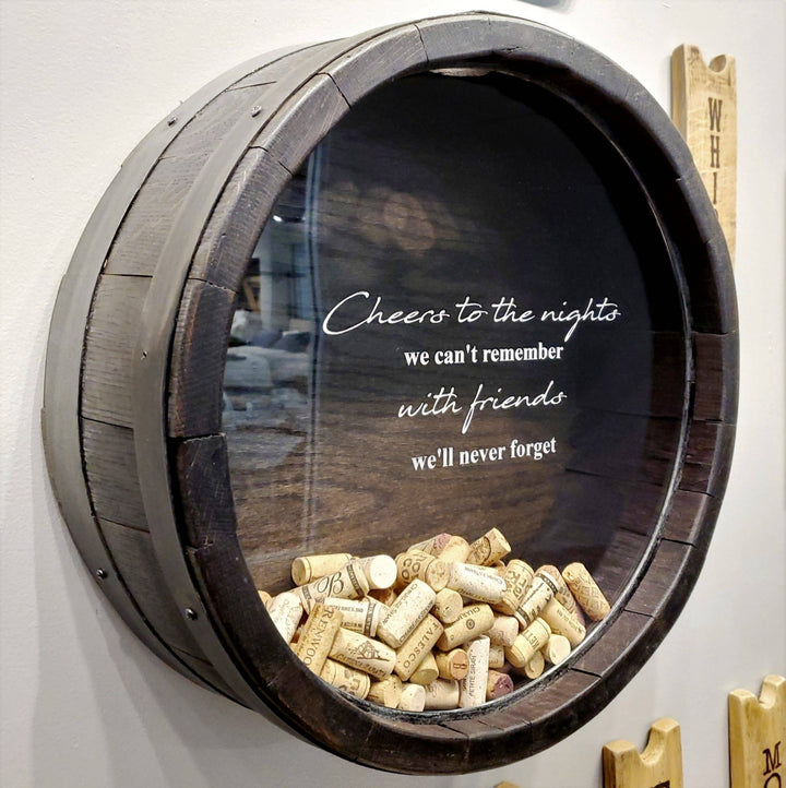 Wine Cork Display - Every Empty Bottle - Walnut
