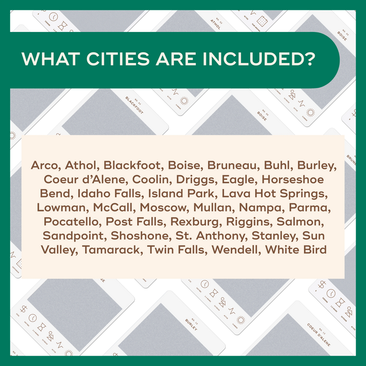 Idaho Adventure Bucket List