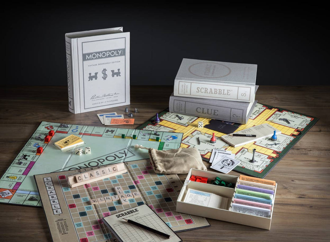Vintage Bookshelf Edition Classic Game Collection (3) – Base Camp Wine ...